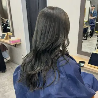 ロング カラー いなみね はるきのヘアスタイル