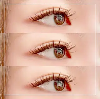 マツエク・マツパ KNACK eye lash RISAのマツエク・マツパデザイン