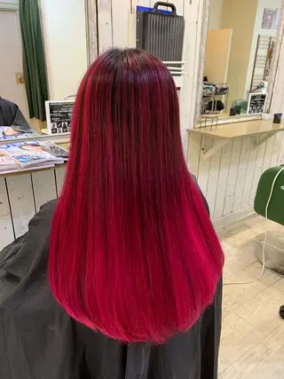 セミロング 高山 滉太のヘアスタイル