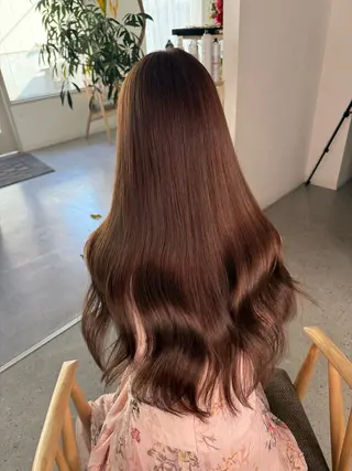 ロング カラー omocha hair salon所属・大嶋 伸吾のヘアスタイル