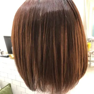 ミディアム カラー 堀井 凌平のヘアスタイル
