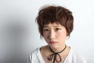 ショート カラー パーマ ヘアアレンジ メンズ キッズ ネイル マツエク・マツパ #3/M所属・【サンバイエム】 公式のエステ・リラクイメージ