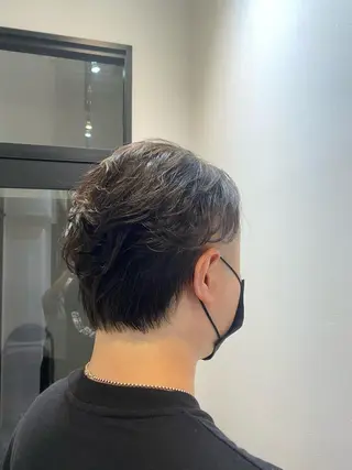 ショート パーマ メンズ ♡オシャ髪♡AI ✂️newi町田のヘアスタイル