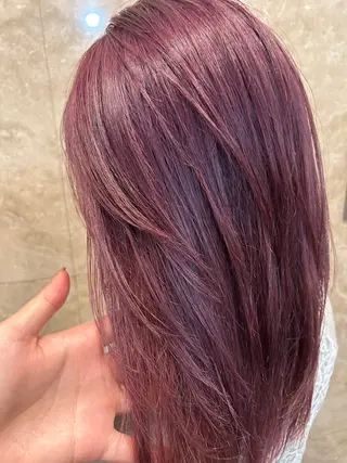 セミロング カラー 🍓 JURiA 🍓のヘアスタイル