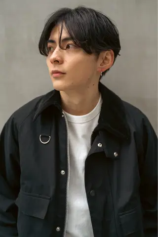 メンズ 圧倒的透明感カラー ⭐️NAOKIのヘアスタイル