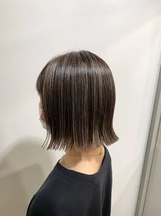 ショート カラー たなか もえなのヘアスタイル