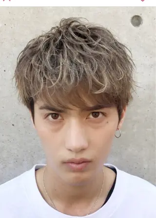 パーマ メンズ fifth SAKAE所属・🌟中谷海里🌟 メンズパーマ/垢抜けのヘアスタイル