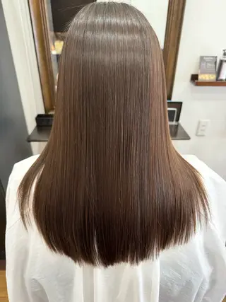 セミロング アクトヘアークリエイション所属・超ヘアケア先生 TAKEのヘアスタイル