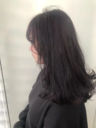 セミロング カラー ヘアアレンジ 女性スタイリスト専門サロン Zina 天神所属・NANA／trend style🕊🍑のヘアスタイル