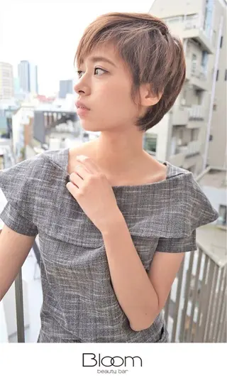 ショート Bloom beauty bar所属・小西 弘之［セミナー講師］のヘアスタイル
