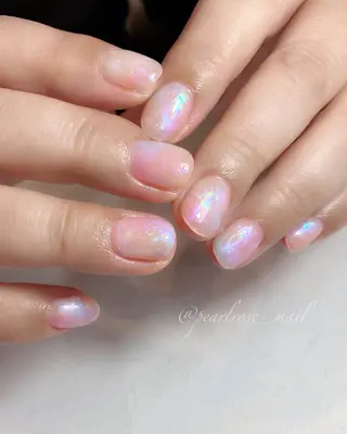 ネイル Beauty salon Ryu・ange所属・PEARL ROSE パールローズのネイルデザイン