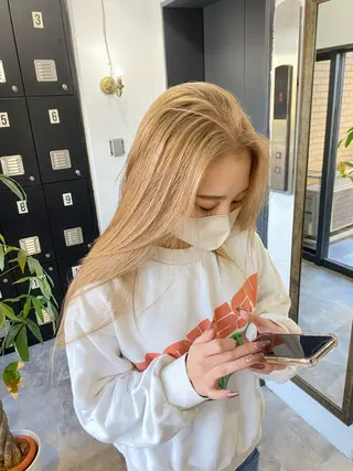 ロング カラー 🌻Insta指名 NO.1🌻Shoのヘアスタイル