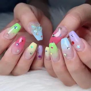 ネイル 🐕‍🦺Yappy 💗A-tanのネイルデザイン