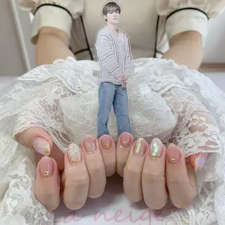 ネイル La neige* yuki 🥯🍑のネイルデザイン