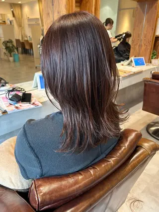 ミディアム adorable 樋口円のヘアスタイル