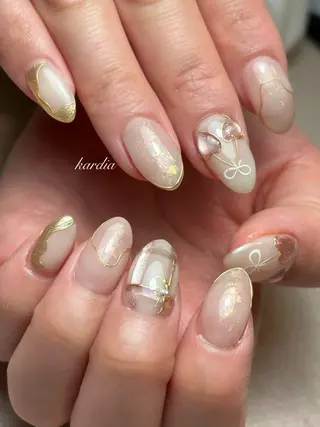 ネイル καρδιά -ｶﾙﾃﾞｨｱ-のネイルデザイン