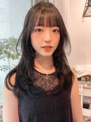 ロング ano @anomukuiのヘアスタイル