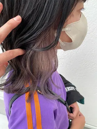 セミロング Lumo所属・Lumo Yu-kiのヘアスタイル