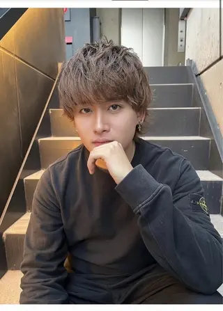 ショート 韓国レイヤー髪質改善 💫Tomoya💫のヘアスタイル