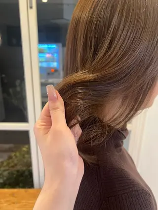 カラー 森崎 優菜のヘアスタイル