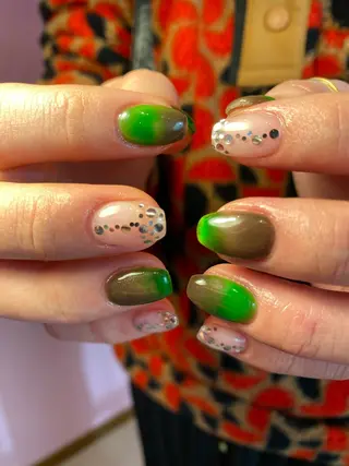 ネイル NICO nail　三軒茶屋店　ネイル＆アイラッシュ所属・oichan 𖦹°‧のネイルデザイン