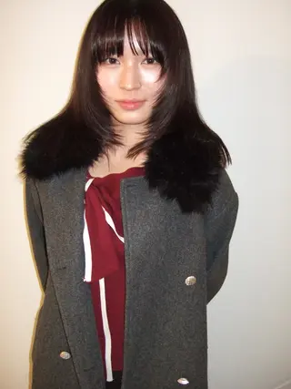 セミロング カラー GO TO DAY SHAIRE SALON SHIBUYA SOL所属・お洒落hair⭐️ 早坂僚太のヘアスタイル