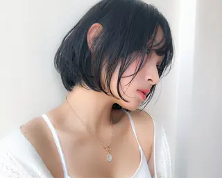 ショート 顔周りレイヤー/ボブ 銀座✨中野まさひろのヘアスタイル
