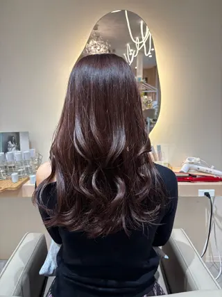 ロング カラー レイヤー/透明感/髪 質改善/メンズ/佐藤のヘアスタイル