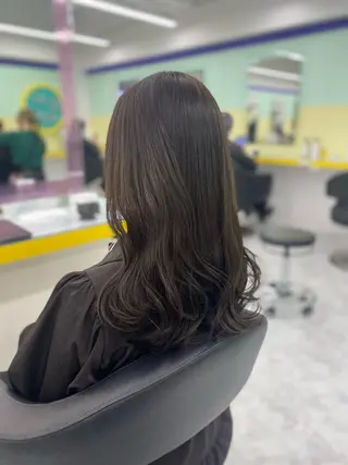 ミディアム カラー パーマ ヘアアレンジ メンズ キッズ ネイル マツエク・マツパ アイブロウ Lumo所属・💖横浜ブリーチなし 💖MIHOのヘアスタイル