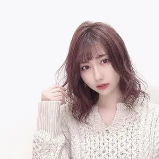 ミディアム カラー 西山 雄基のヘアスタイル