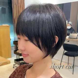ショート レイヤー/顔まわり /亀戸錦糸町/なつきのヘアスタイル