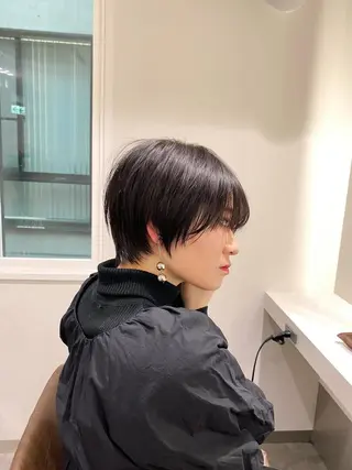 ショート nex the salon coall所属・🫧似合わせショート イシダ🫧のヘアスタイル