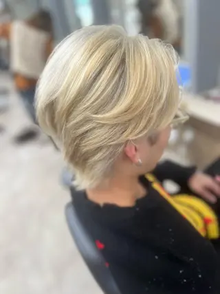 カラー メンズ 🐈‍⬛多系統🕶 tsubura🖤のヘアスタイル