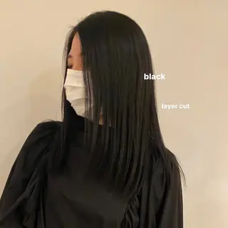 セミロング カラー 暖色カラー/レイヤー 🌙 オノユリカのヘアスタイル