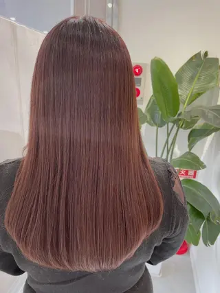 ロング カラー これた🧸ヘアメ職人 ♡髪質改善♡カラーのヘアスタイル