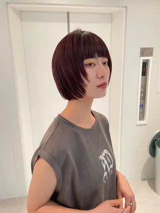 ショート カラー Kouta/似合わせ /パーマ/カラーのヘアスタイル