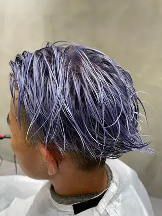 ショート カラー メンズ 高井 柊のヘアスタイル