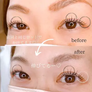 マツエク・マツパ Feather MAIのマツエク・マツパデザイン