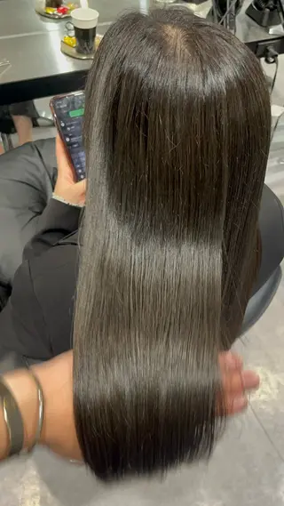 ロング カラー パーマ 🌈艶髪/髪質改善 新宿itouのヘアスタイル