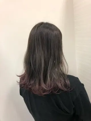セミロング 得能 雅人のヘアスタイル