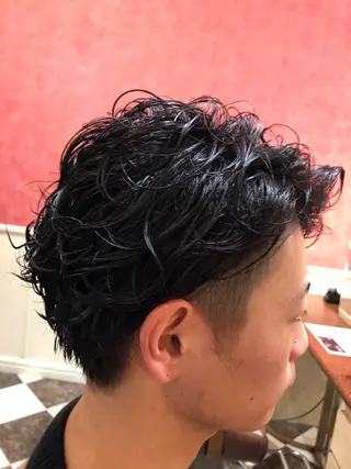 メンズ カシータフロル所属・大橋 拓実のヘアスタイル