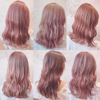 セミロング カラー Puamelia 名古屋所属・韓国風ヘア✻透明感 カラー✻yukaのヘアスタイル
