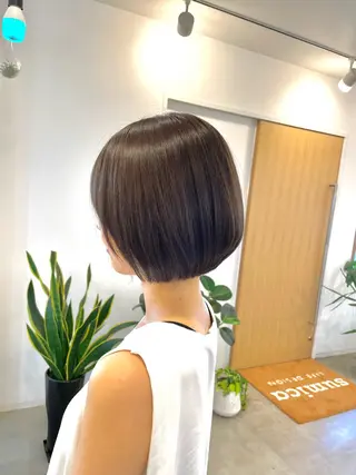 ショート カラー sweetroom所属・12月特別価格✨/ 平塚/佐藤郁也のヘアスタイル