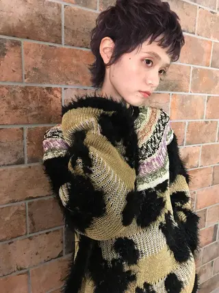 ショート カラー 酸性ストレート/ブリ ーチなし/中村 匠のヘアスタイル