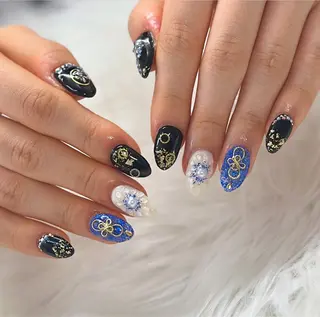 ネイル 富岡 妃奈のネイルデザイン