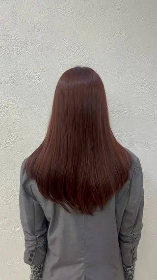 ロング 山本 梨華のヘアスタイル