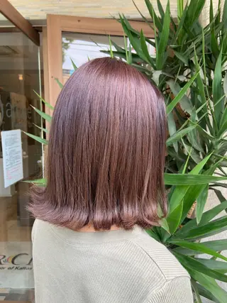 ショート カラー 🤍透明感/韓国風 🤍サクラギヒトミのヘアスタイル