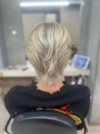 カラー メンズ 🐈‍⬛多系統🕶 tsubura🖤のヘアスタイル