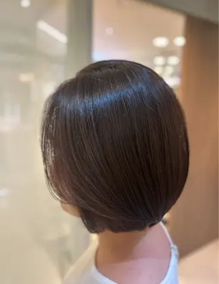 ショート 髪質改善/縮毛矯正 ササキナツミのヘアスタイル