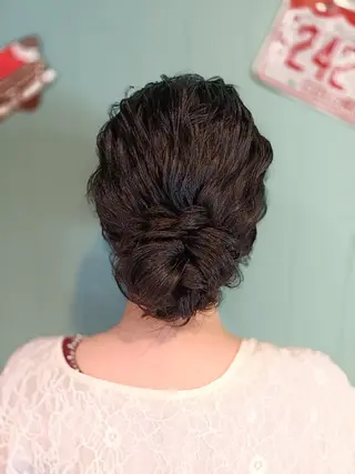 ロング ヘアアレンジ ヘアセット/髪質改善 /カラー/TADOのヘアスタイル